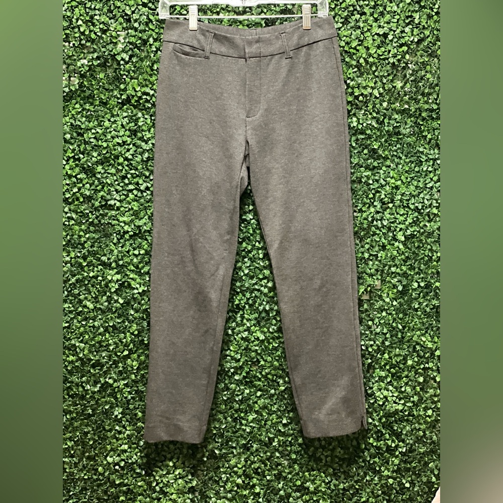 Kut From The Kloth Gray Ponte Ankle Pants High Rise Women’s Size 2 EUC